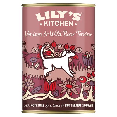 Lily's Kitchen Venison & Wild Boar Terrine Wet Food for Dogs