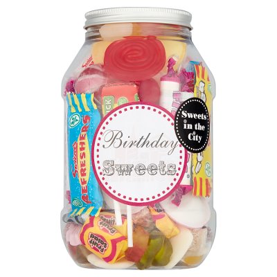 Sweets in the City Birthday Sweets Jar of Joy