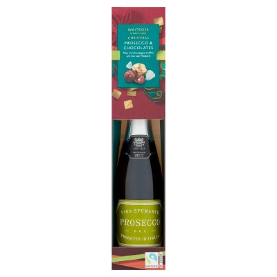 Waitrose Christmas Prosecco & Chocolates