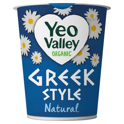 Yeo Valley Organic Natural Single Greek Style Yogurt
