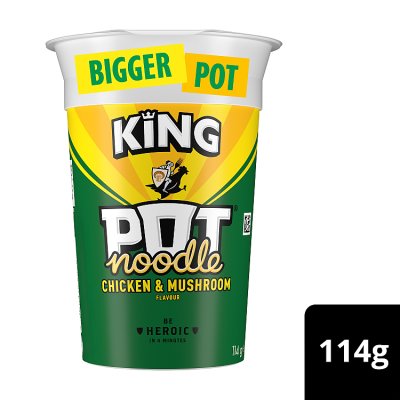 Pot Noodle King Chicken & Mushroom