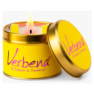 Lily-Flame Candle Tin Verbena