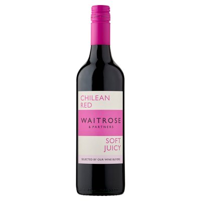 Waitrose Soft and Juicy Chilean Red
