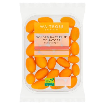 Waitrose Golden Baby Plum Tomatoes