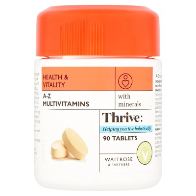 Waitrose A-Z Multivitamins