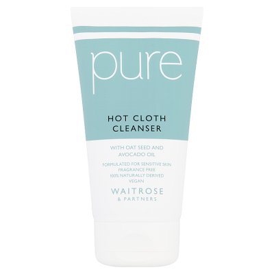 Waitrose Pure Hot Cloth Cleanser