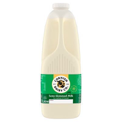 Cornish Dairy Co Semi Skimmed Milk