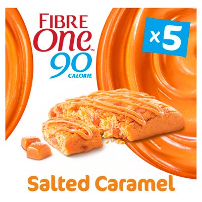 Fibre One 90 Calorie Salted Caramel Squares