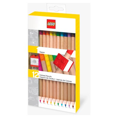 LEGO Pack of 12 Coloured Pencils