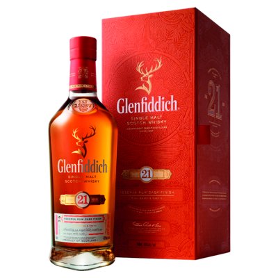 Glenfiddich 21 Year Old Gran Reserva Single Malt Whisky | Waitrose