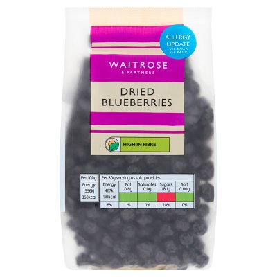 Waitrose Dried Blueberries