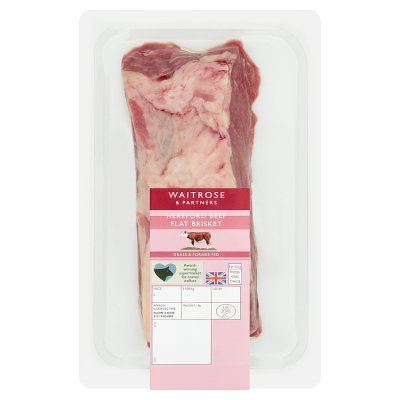 Waitrose Hereford beef flat brisket