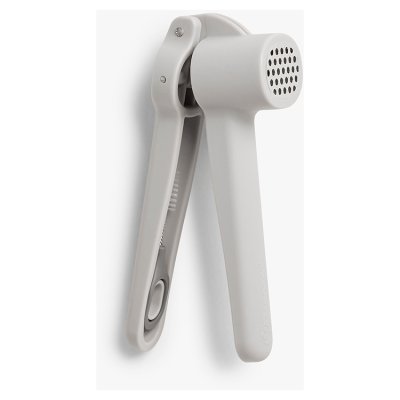 John Lewis ANYDAY Garlic Crusher & Cleaner, Grey