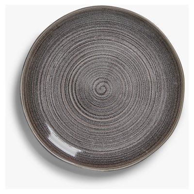 Skye Side Plate Dark Grey