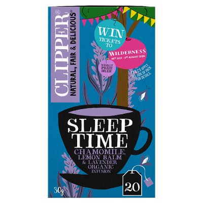 Clipper Organic Sleep Time Chamomile & Lavender 20 Tea Bags