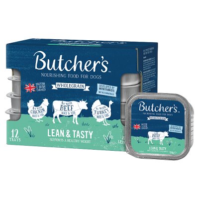 Butcher's Lean & Tasty Low Fat Dog Food Trays