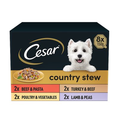 Cesar Country Stew Wet Dog Food Trays Special Selection