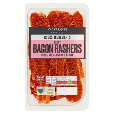 Cooks' Ingredients Cooked Crispy Bacon Rashers