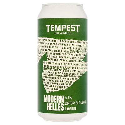 Tempest Brewing Co Modern Helles Lager
