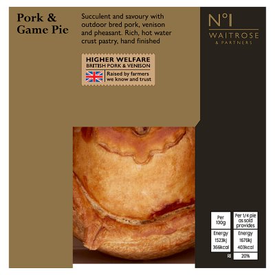 No.1 Pork & Game Pie