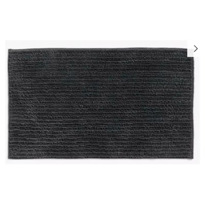 Anyday Bobble Bath Mat Steel