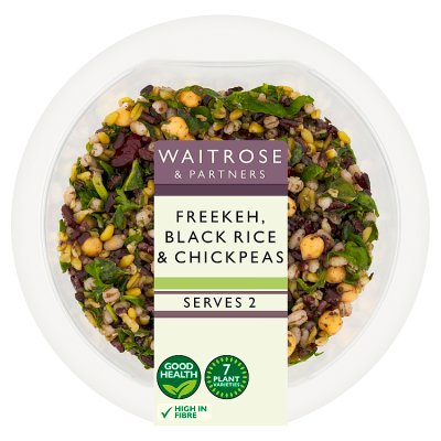 Waitrose Freekeh, Black Rice & Chickpeas