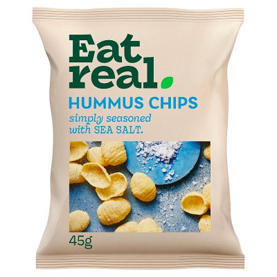 Eat Real Hummus Chips Sea Salt Grab