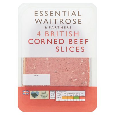 Essential British Corned Beef 4 Slices