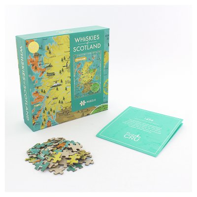 Professor Puzzle Whiskies of Scotland Jigsaw Puzzle, 500 Pieces