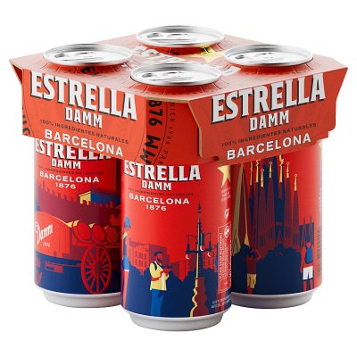 Estrella Damm Cans