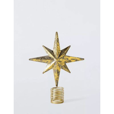 Antique Gold Star Topper