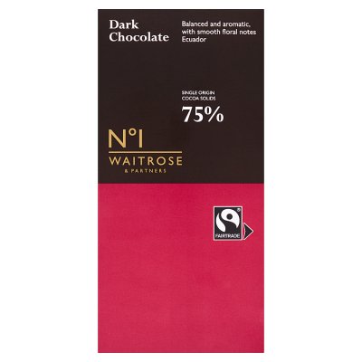 No.1 Dark chocolate 75% Ecuador