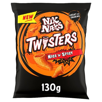 Nik Naks Twisters Nice 'N' Spicy