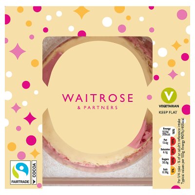 Waitrose Raspberry & Vanilla Gifting Cake