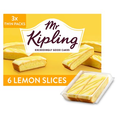 Mr Kipling 6 Lemon Layered Slices