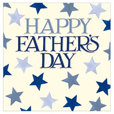 Stars Happy Father's Day Card