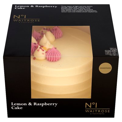 WR No.1 Lemon & Raspberry Cake