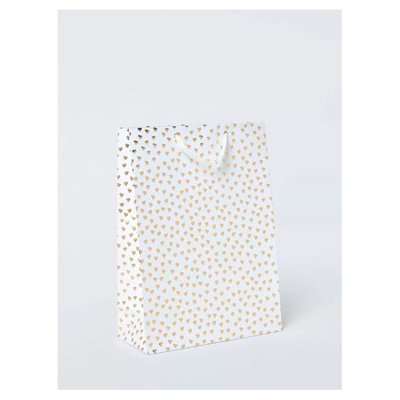 Gold Hearts Medium Bag