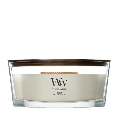 WoodWick Fireside Ellipse Scented Candle