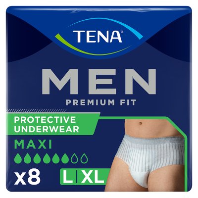 TENA Men Protective Underwear Maxi L/XL 8s