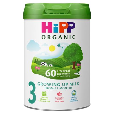 HiPP Organic 3 Growing Up Baby Milk Powder | Waitrose & Partners