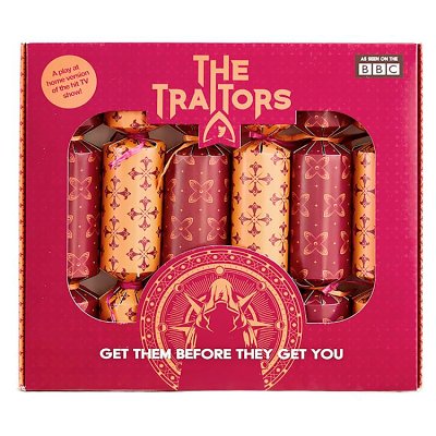 The Traitors Christmas Crackers