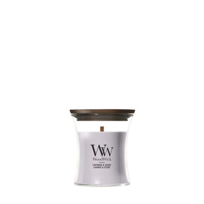 WoodWick Lavender & Cedar Small Hourglass Scented Candle