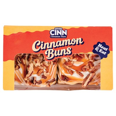 House of Cinn Salted Caramel Cinnamon Buns