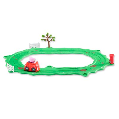 Peppa Pig Whizz Around Peppas Little Red Car Set, Motorised Toy Vehicles