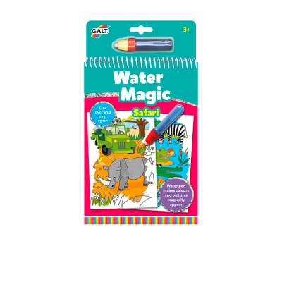 Galt Toys Water Magic Mess Free Colouring Book, Safari