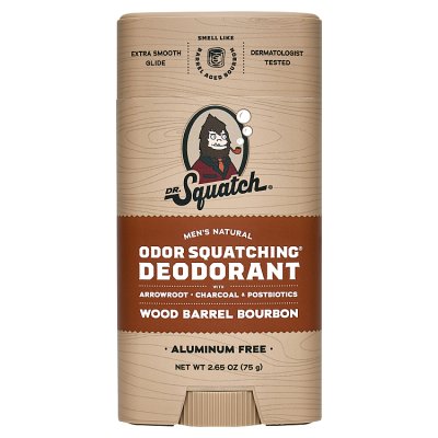 Dr Squatch Wood Barrel Bourbon Deodorant