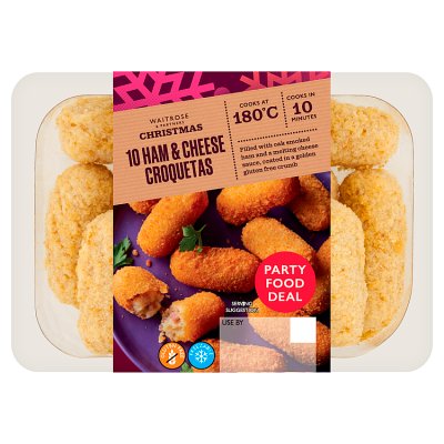 Waitrose 10 Ham & Cheese Croquetas