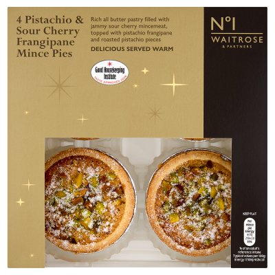 No.1 Sour Cherry & Pistachio Frangipane Mince Pies