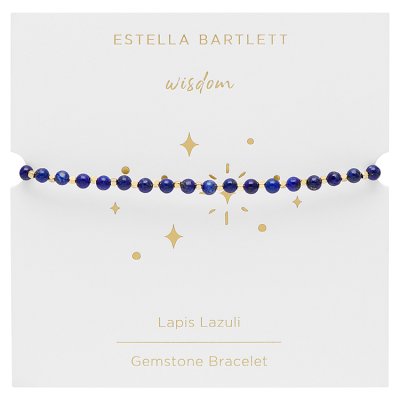 Estella Bartlett Amelia Beaded Lapis Lazuli Bracelet